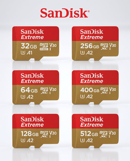 SanDisk Extreme Micro SD Card SDXC UHS-I Action Camera GoPro Memory Card