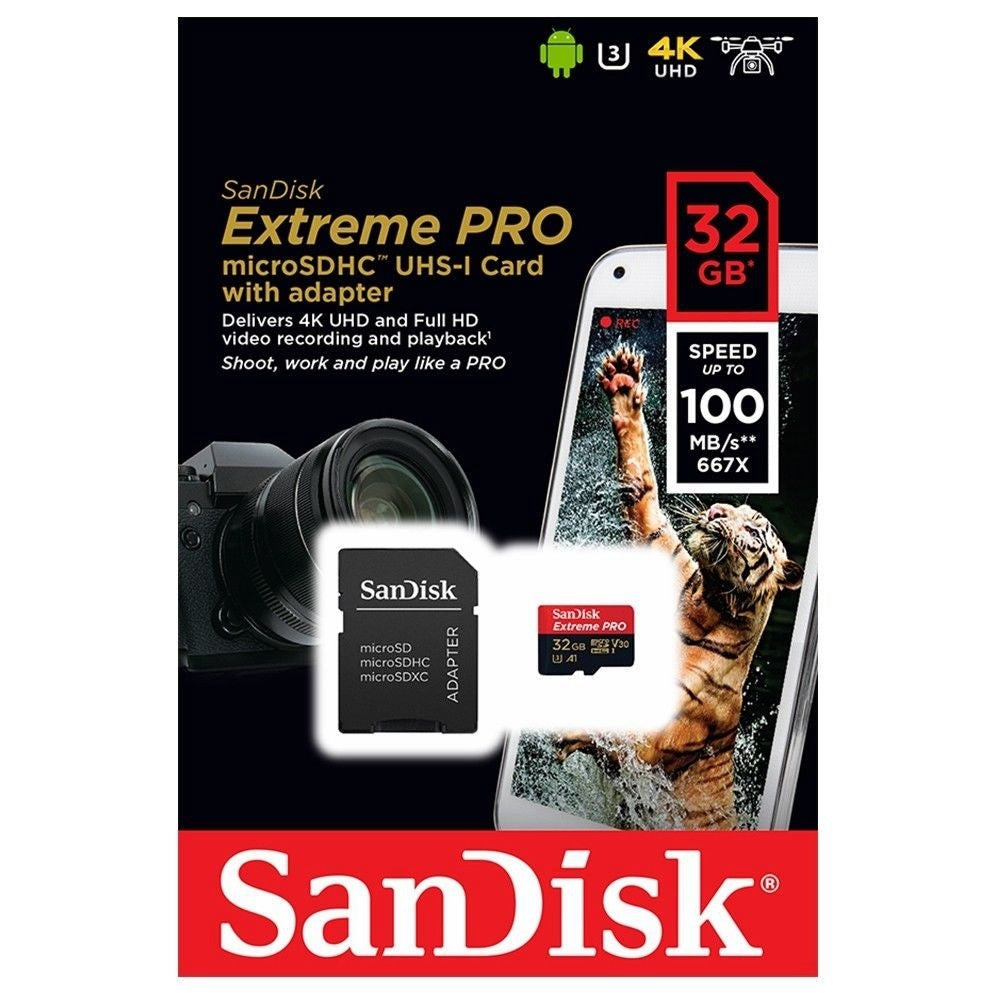 SanDisk Extreme Pro Micro SD Card SDHC UHS-I Action Camera GoPro Memory Cards